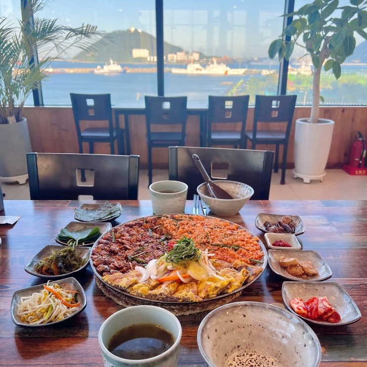  부산 영도 데이트 오션뷰 맛집 피아크 꼬막 올바릇식당 영도점 재방문후기