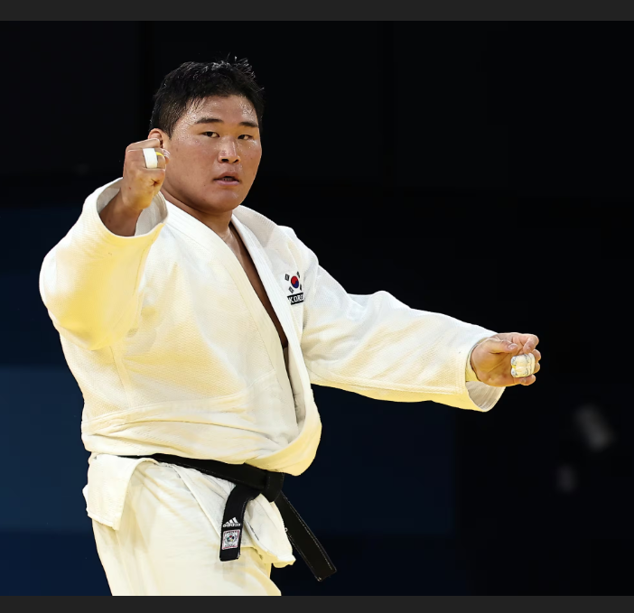 세계랭킹1위 김민종, 파리 올림픽 유도 남자 최중량급 은메달 획득