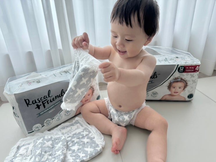  흡수력 좋은 아기기저귀, 라스칼프렌즈 팬티기저귀