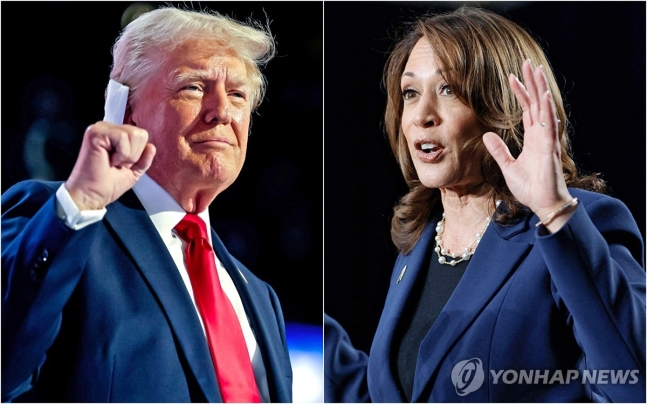 美대선 '해리스 vs 트럼프' 대결 확정…극명한 대조로 격전 예고 美대선 '해리스 vs 트럼프' 대결 확정…극명한 대조로 격전 예고