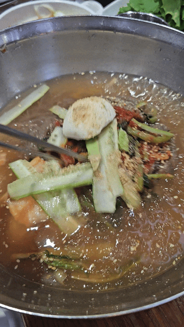  안산 한대앞역 맛집 화평동왕냉면