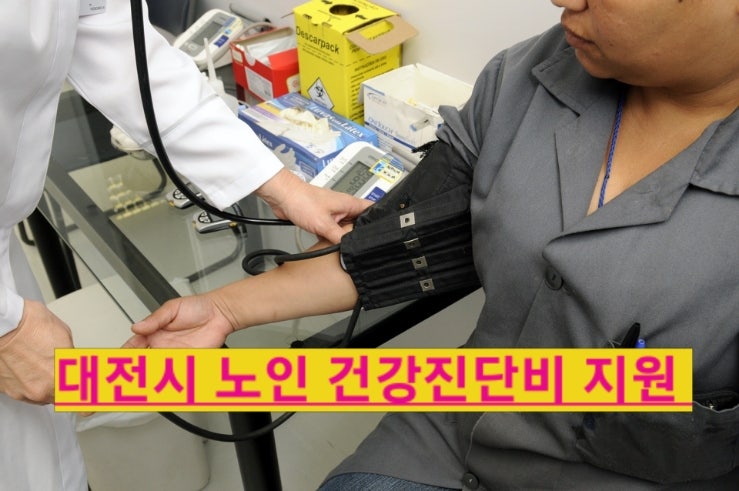  대전시 복지, 노인 건강진단비 지원대상 부터 신청방법 까지