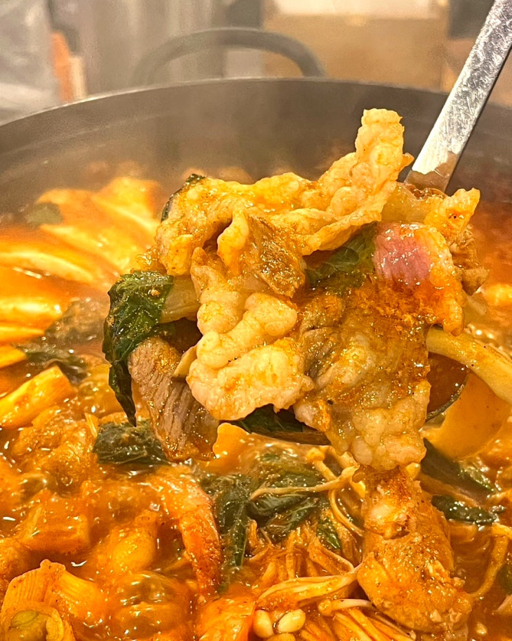  부산 서면 곱도리탕 맛집 ‘김태정야심’ 곱창전골 신세계전골 만취길 단체모임 술집