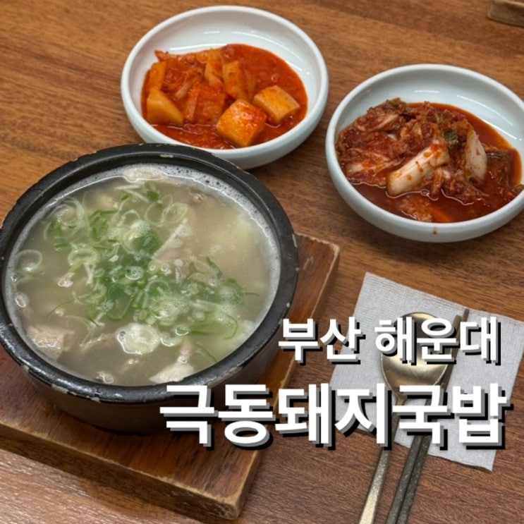  해운대 맛집 [극동돼지국밥] 인생 살코기 국밥 