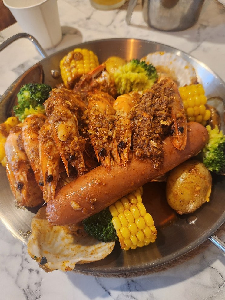  [건대입구] 미국식 해물찜 보일링슈림프 맛집, 오늘은 슈림프