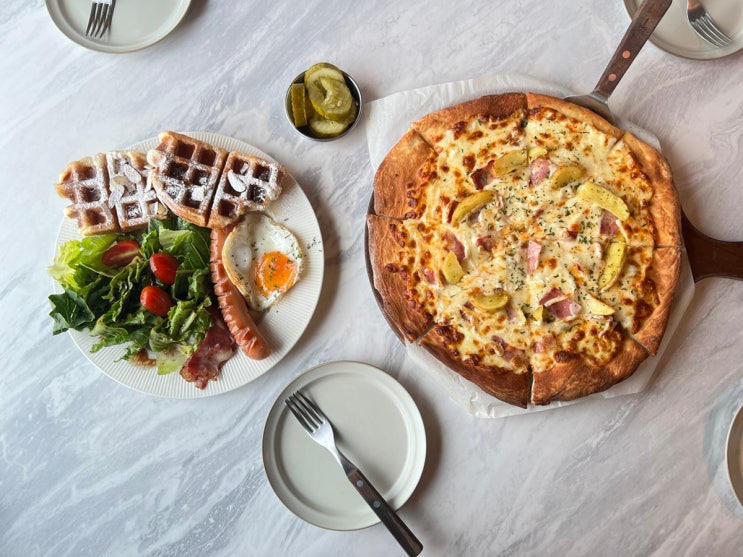  고양 행주산성 맛집 : 전망 좋은 행주산성 한강뷰 카페 브런치 맛집 리오리코