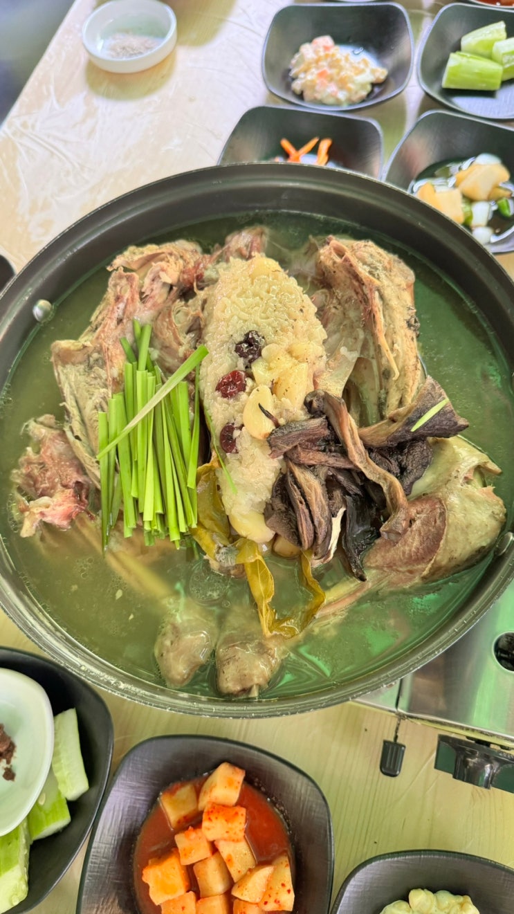  원주 금대 계곡 청운산장 닭백숙 닭볶음탕 재방문은..