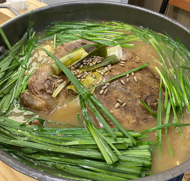  주안 북광장 찐 옻오리 맛집 청죽삼계탕
