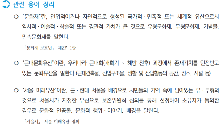  서울시 지구단위계획 수립 운영기준 8_도시관리 계획수립기준(역사자산)