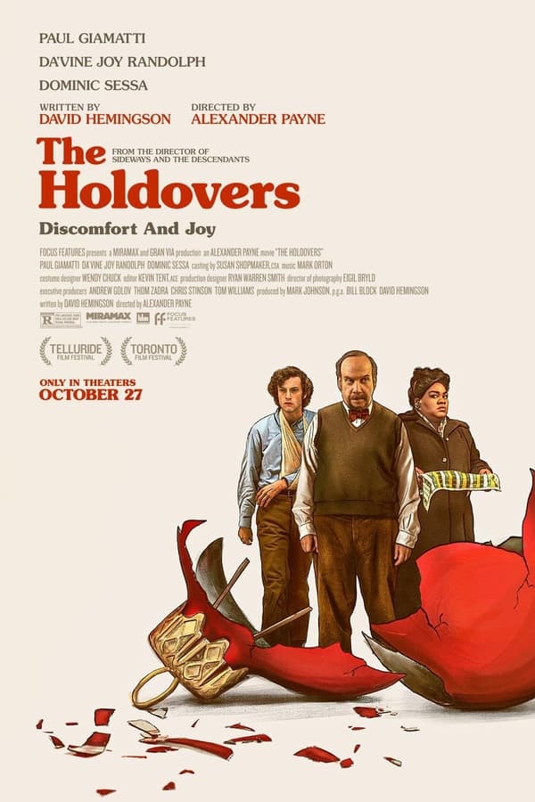 영화 바튼아카데미, The Holdovers, 영화 후기 리뷰 평점 줄거리 출연진 정보
