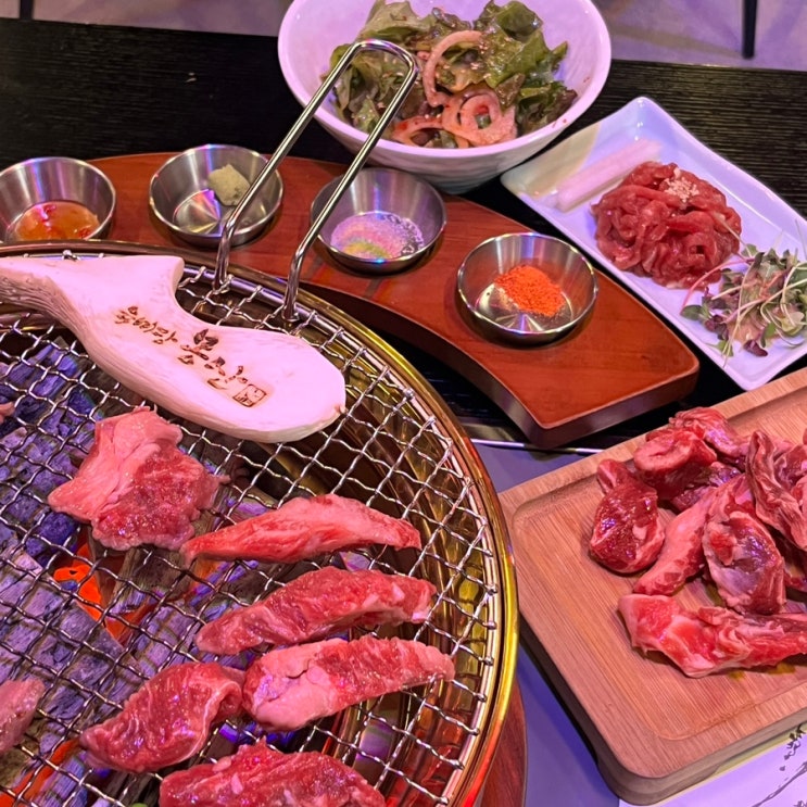  조용한 강남역 룸 고기집 육미당몽산