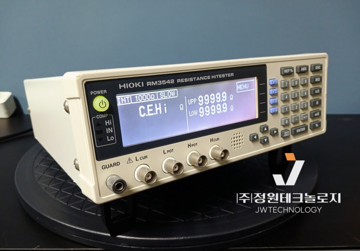  RM3542 히오키저항계 Resistance Hitester hioki 렌탈 및 판매-정원테크놀로지
