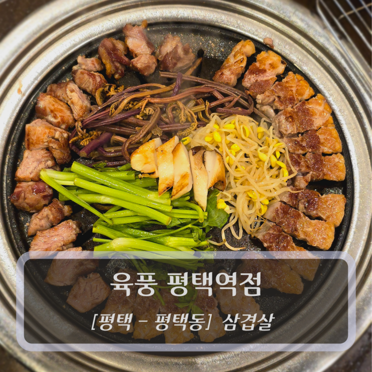  [평택-평택동, 삼겹살] 육풍 평택역점 - 평택역맛집