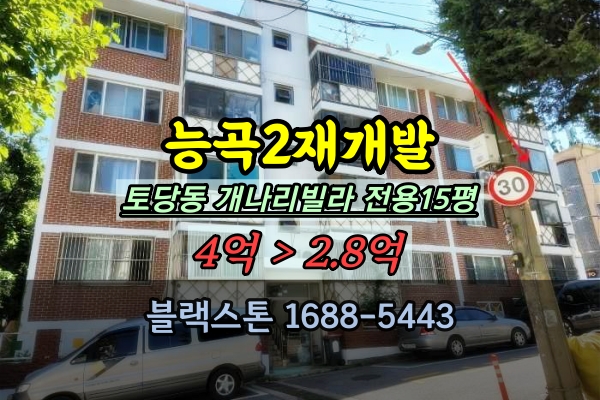  능곡2구역 재개발빌라 경매 토당동 개나리빌라