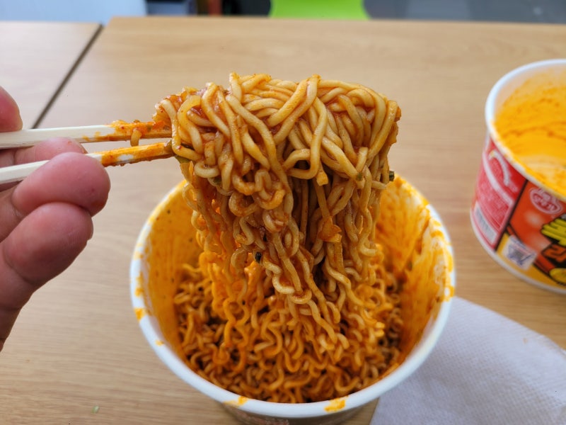 숏박스 조진세 불닭 라면 리얼 솔직 후기