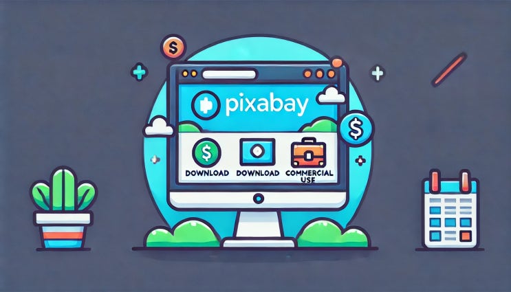  픽사베이 상업용 저작권 없는 무료이미지 검색 사이트 FIXBAY 사진 사용방법