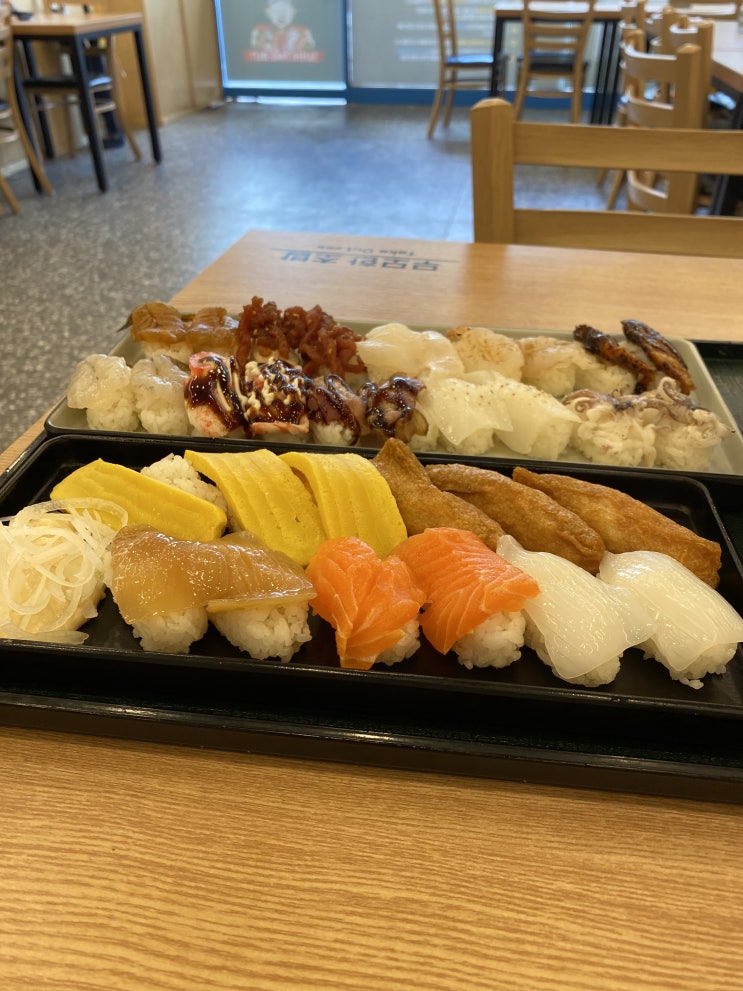  군산 무모한초밥 가성비 좋은 군산대맛집 미룡동혼밥 메가초밥32P후기