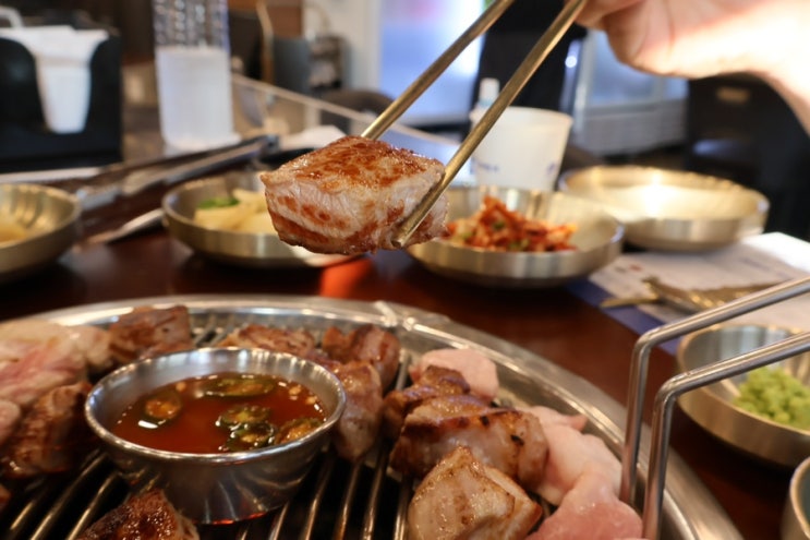  목살,삼겹,항정 모듬 잘하는 괴정동맛집 고깃리88번지