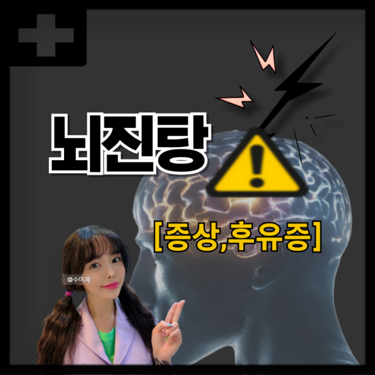  뇌진탕 초기증상 치료 후유증 : 머리 부딪힌후 머리 타박상 가벼운 뇌진탕