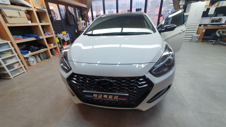  i40 왜건 안드로이드 올인원 알리 직구 티아이즈 내비게이션 장착 시공