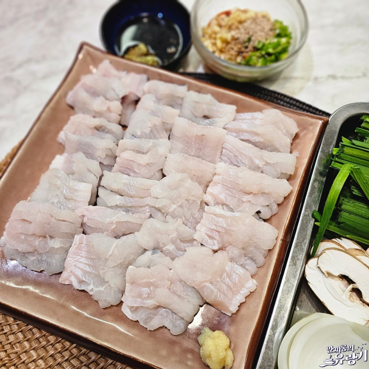  하모샤브샤브 만들기 8월제철해산물 갯장어 샤브샤브 육수 내기