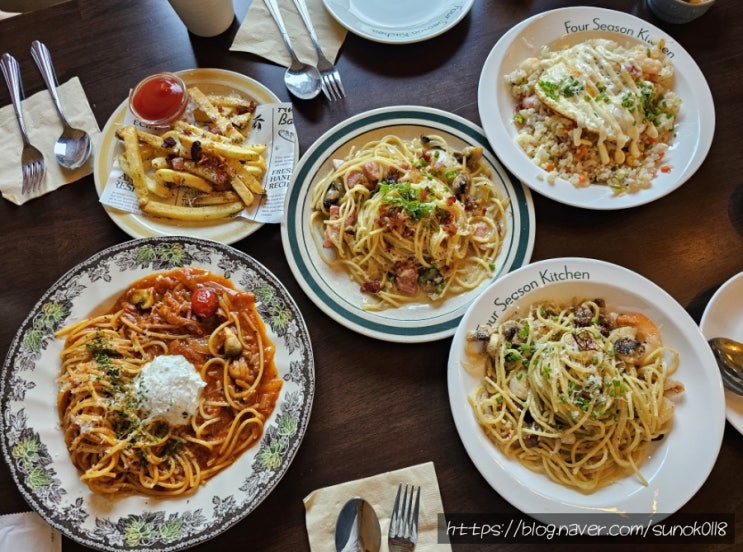  아이와 가볼만한 지축 파스타 맛집 포시즌키친 지축점