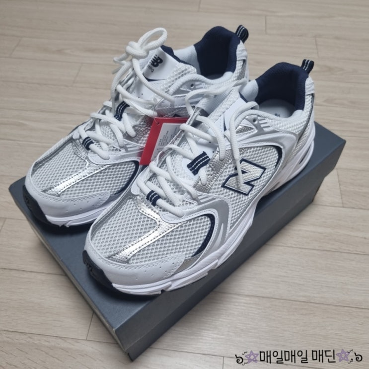  뉴발란스530 화이트 MR530SG / 족저근막염신발