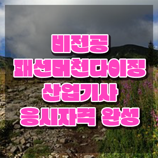  패션머천다이징산업기사 응시조건 독학으로 1학기에 준비한 비법