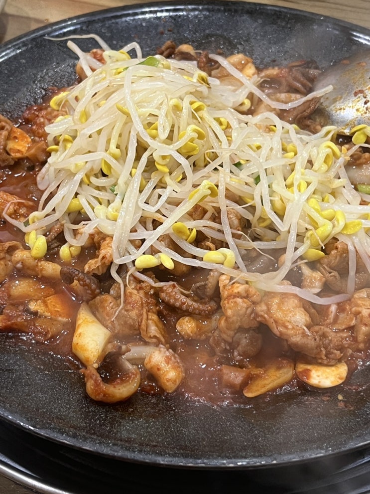  광주 첨단맛집 '신쭈꾸미' 쭈꾸미삼겹살 추천 맛있게먹는법