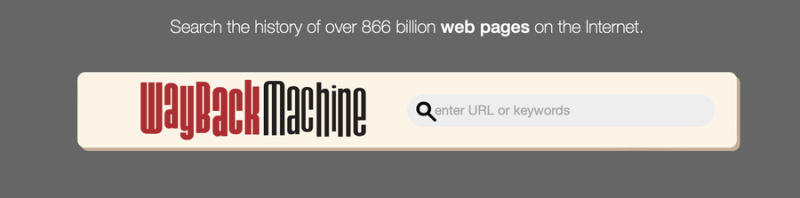 옛날 홈페이지 보는 방법, 예전 버전 웹사이트 확인 - Wayback Machine (인터넷 아카이브) : 네이버 블로그