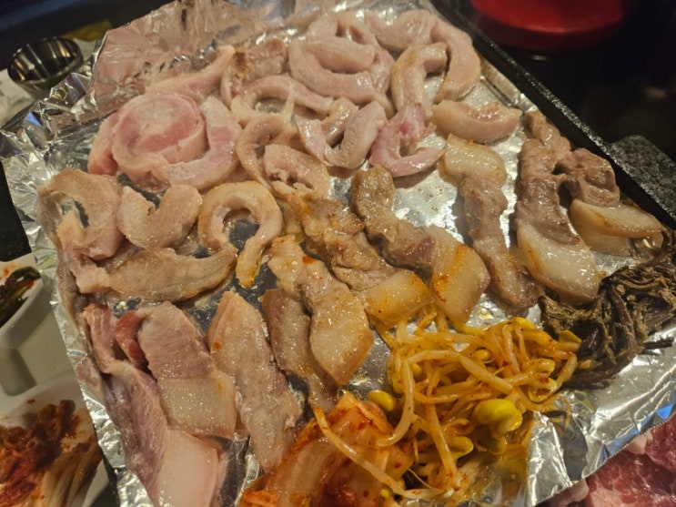  대전 월평동 고기집 황지살 항정살 맛집 새로나식당
