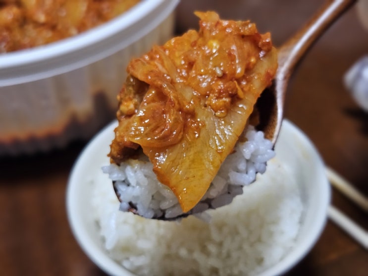  [배달냠냠]두근돼지김치찜(이화1길맛집) 목살김치찜