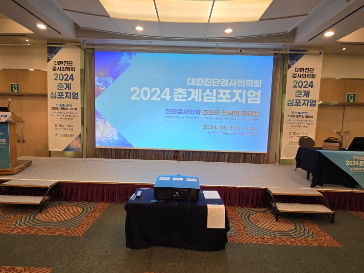  미디어아트 전시를 위한 벽투사 빔프로젝터 렌탈 과정
