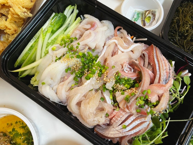  분당 정자역 횟집 신선하고 푸짐한 막회 맛집 더막회