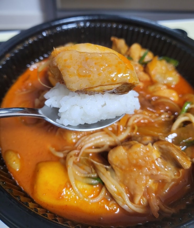  혼밥 메뉴 한우 곱도리탕 미곱집 곱도리탕 검단 맛집
