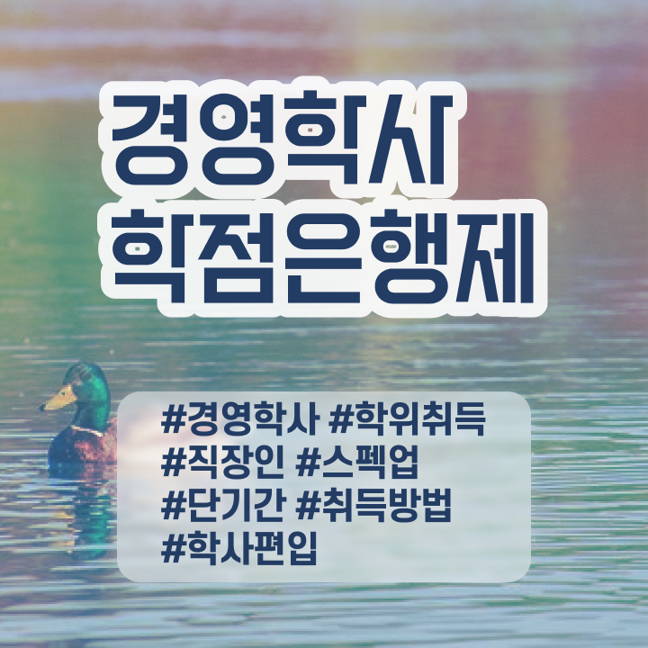  학점은행제 전문학사 전공 , 학점은행제 비전공 직장인도 일과 병행하며 쉽게 준비했던 방법