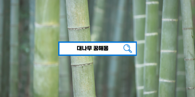  [무료꿈해몽풀이] 대나무꿈 죽순꿈 대나무가불타는꿈