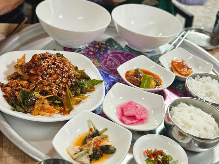  섬진강 근처 재첩맛집 섬진강재첩국수
