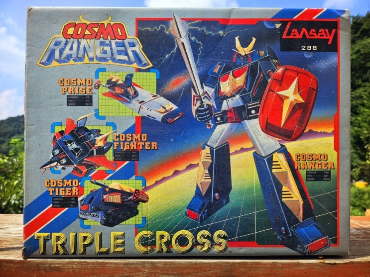  우주전사 발디오스 - 1988년 국산 꿈나라(Lansay) DX 초합금 발디오스 / COSMO RANGER(코스모 레인저)