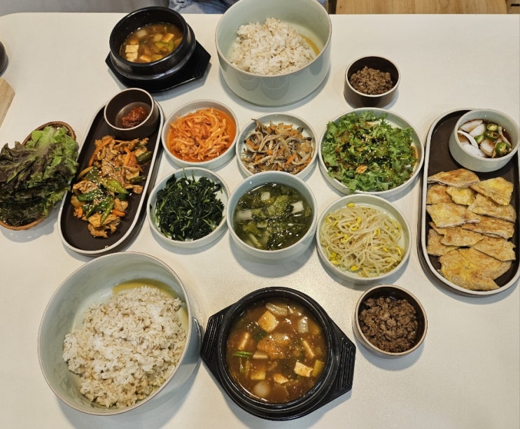  부산 명지 맛집 [보리 소반] 건강하고 맛있는 한끼식사 보리밥 정식