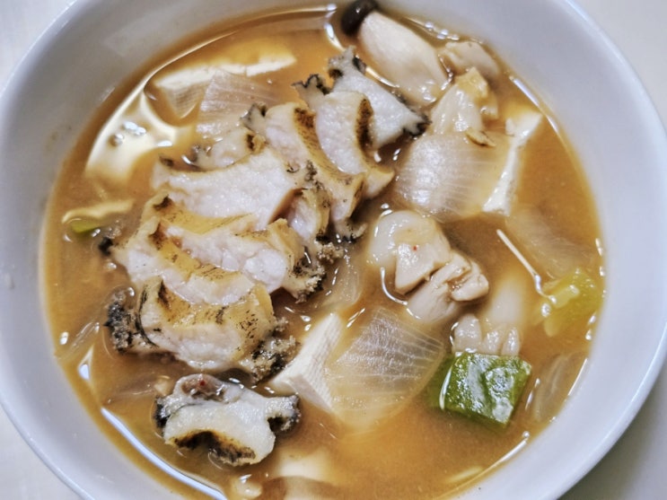  전복된장찌개 끓이는법 레시피 기운떨어질 때 건강챙겨요!