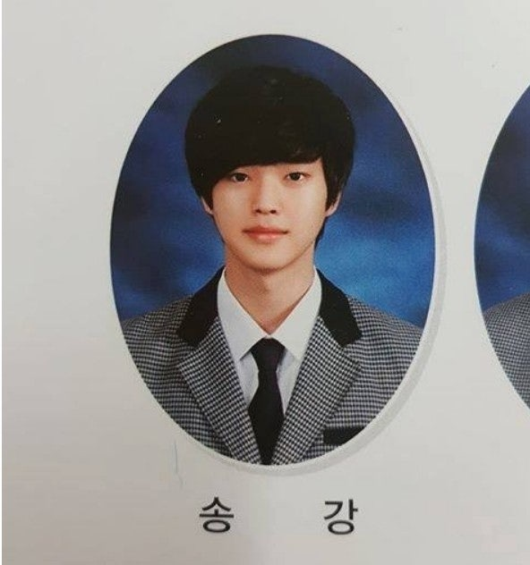 송강 졸업사진 데뷔전