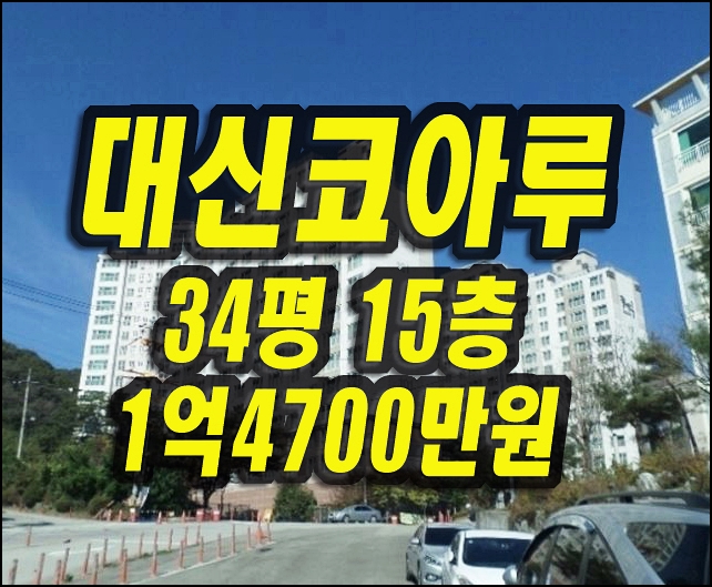  김천대신코아루 아파트 경매
