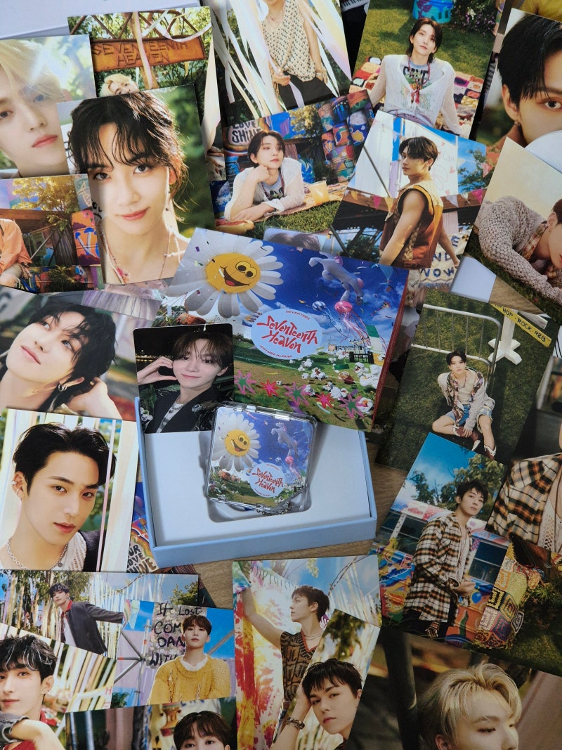 久違的SEVENTEEN專輯開箱又開始了！(+Kit專輯、克拉版、Weverse)