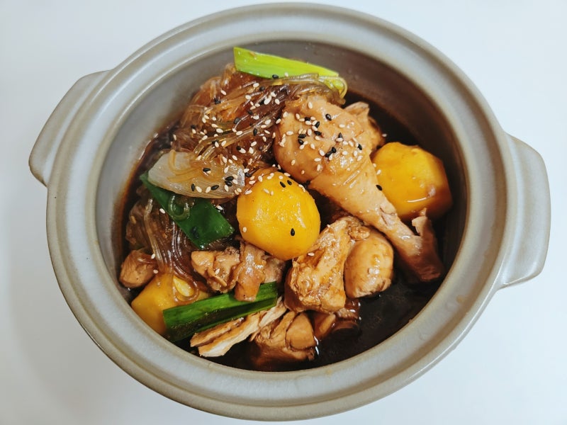 샘표 안동찜닭 양념소스 활용 안동찜닭 만들기