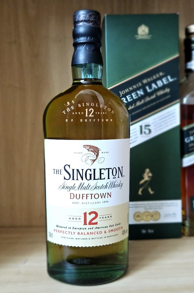  싱글톤 12년 구형 (Singleton 12 years old bottle)