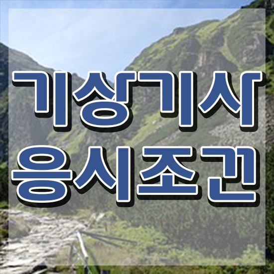  기상기사 일정 기상기사 응시자격 집에서 온라인으로 15주만에 완료한 후기