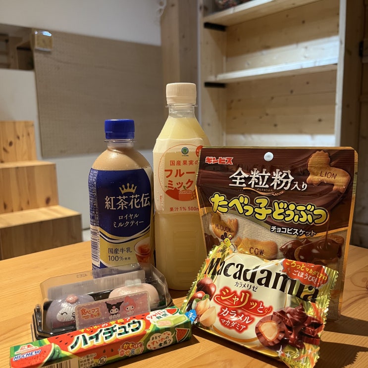  일본 편의점 간식 포토덤프!