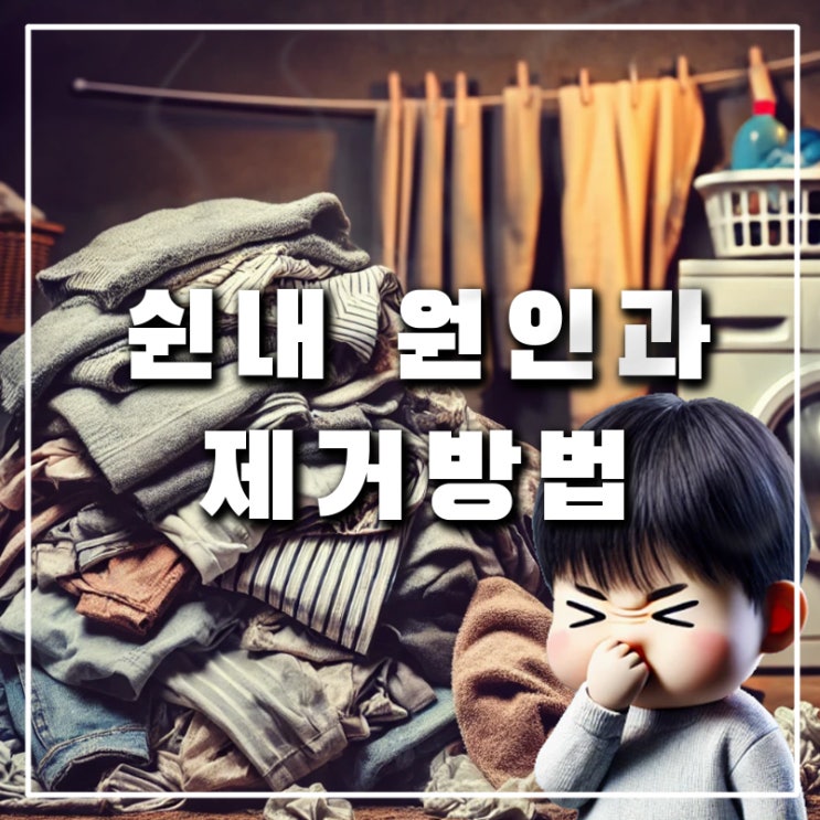  빨래해도 쉰내 나는 옷과 수건, 이유가 뭘까? 원인과 제거 방법