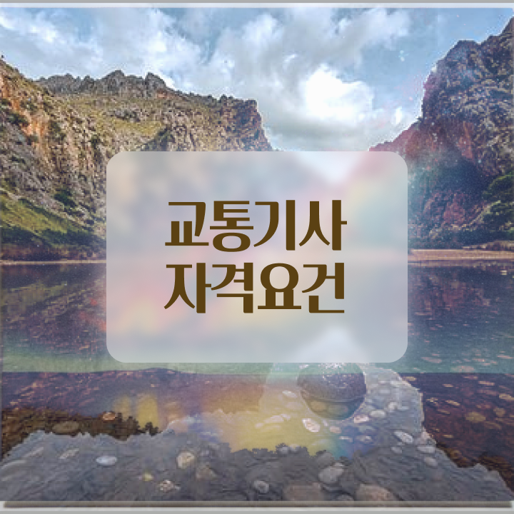  교통기사 자격요건 온라인 과정으로 간단하게 끝낸 방법